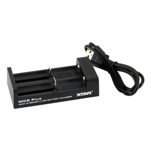 Chargeur USB Xtar MC2 Plus : chargez 2 accus 18650 2x plus rapidement
